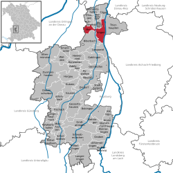 Meitingen in A